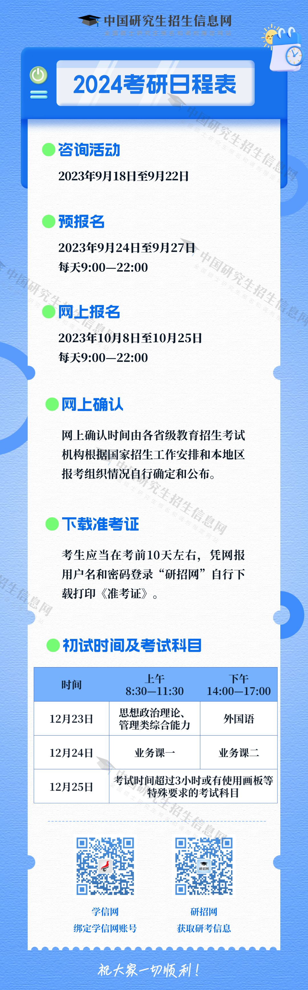 2024考研时间定了！-