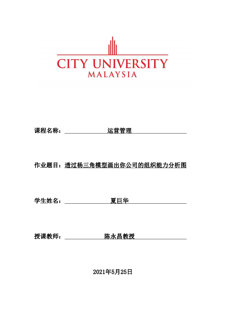 透過(guò)楊三角模型畫(huà)出你公司的組織能力分析圖-第1頁(yè)-縮略圖