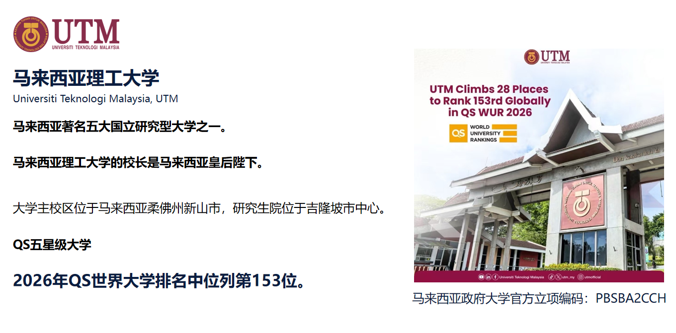 马来西亚理工大学与中山大学双培计划：AI时代，领袖同行-