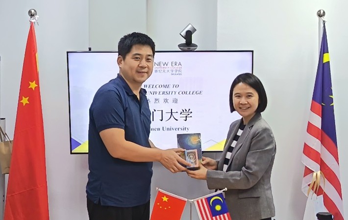 【新纪元大学国际教育学院】厦门大学代表莅校参访-