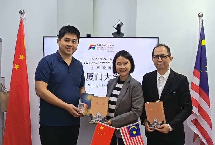 【新纪元大学国际教育学院】厦门大学代表莅校参访-